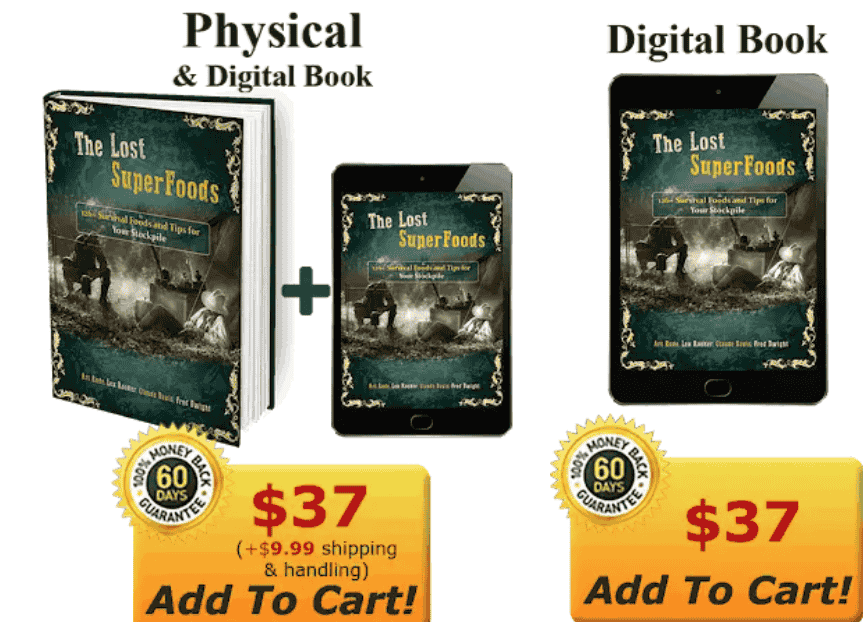 The Lost SuperFoods +Special +Price
